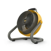 Vornado 293 Large Heavy Duty Air Circulator Shop Fan, Yellow, 16 In.
