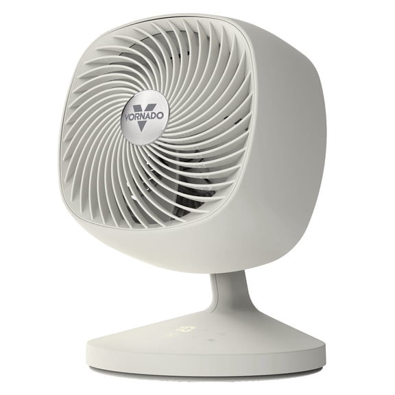 Vornado MOVIO 6 Omniwave Multi-Axis Oscillation Desk Fan, Alabaster