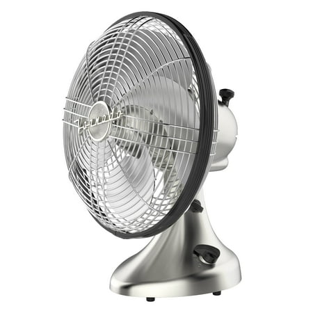 Vornado - Silver Swan Oscillating Vintage Fan - Brushed Nickel
