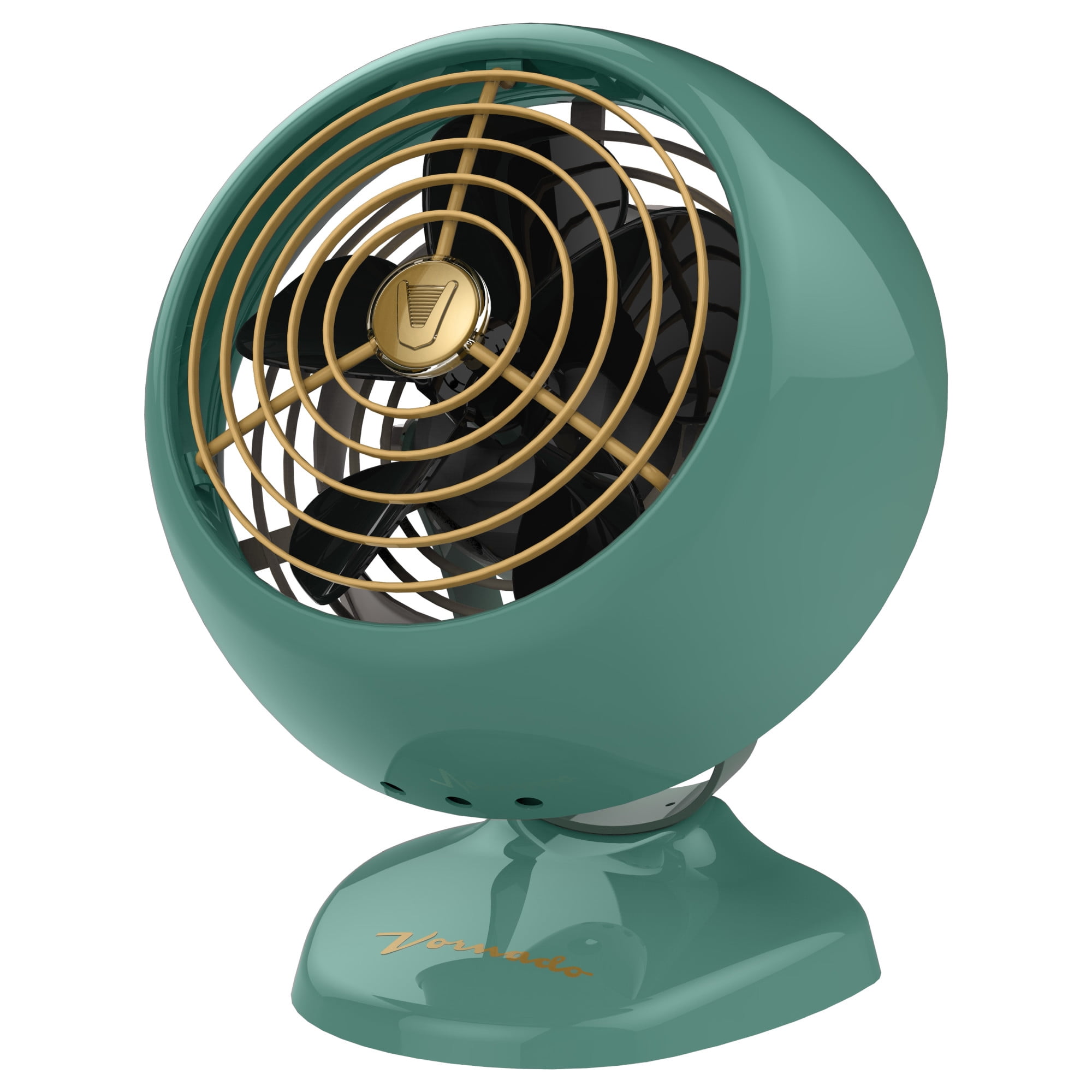 Vornado Mini Classic 2-Speed Green Air Circulator Desk Fan