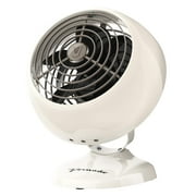 Vornado VFAN Mini Classic Vintage Fan for Desk & Office, 2 Speed, Retro Fan, Vintage White