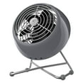 thumbnail image 1 of Vornado VFAN Mini Modern Vintage Fan for Desk & Bedroom, 2 Speeds, Retro Fan, Storm Gray, 1 of 6