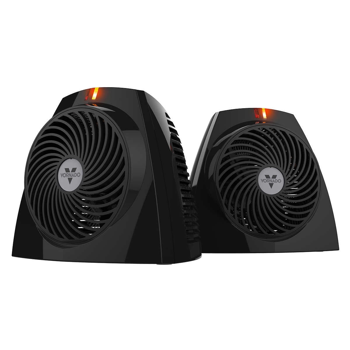 Vornado VH203 Personal Space Heater, 2-Pack, Black
