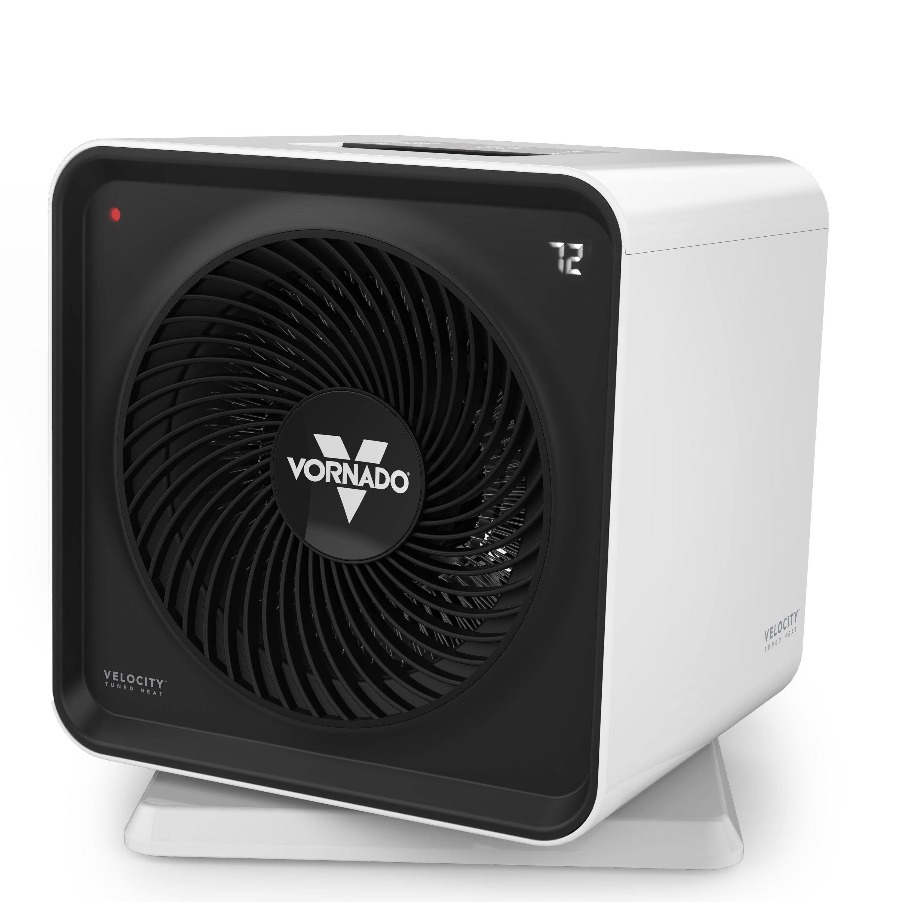 Vornado Velocity CUBE 5S Whole Room Space Heater with Swiveling Base, Indoor Use, White