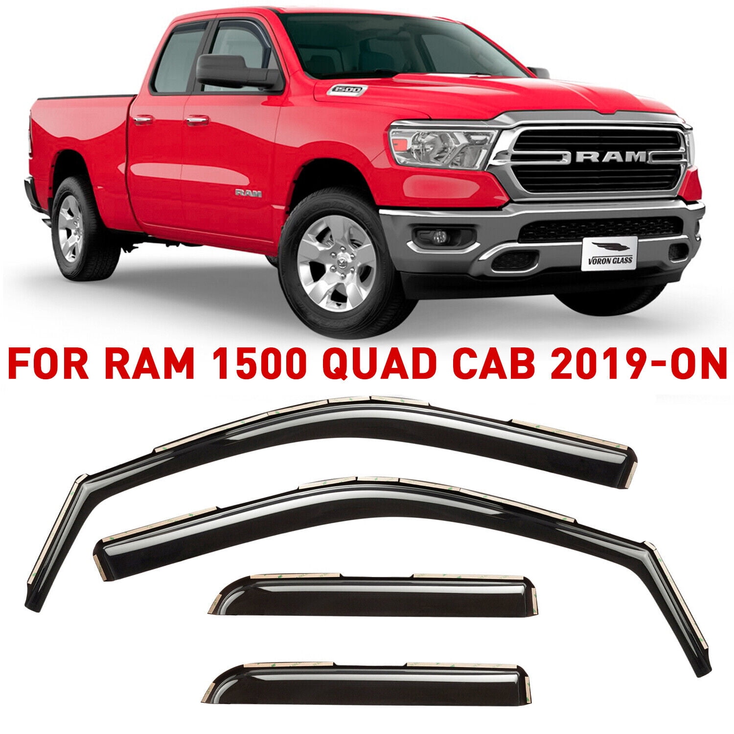 Rain guard for 2024 dodge ram 1500