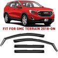 thumbnail interactive-video image 1 of Championetrade In-Channel Window Visors For GMC Terrain 2010-2017 - Smoke Set Of 4 1 of 1