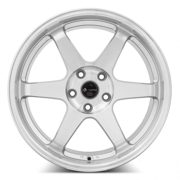 Vors TR37 5x114.3 17x9 +30 Silver Machine Face Lip