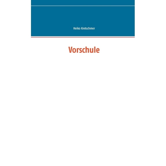 Vorschule (Paperback)