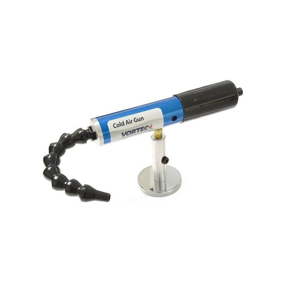 Vortec 630 Cold Air Gun, 2500 BTU/Hr, 8" Hose Length