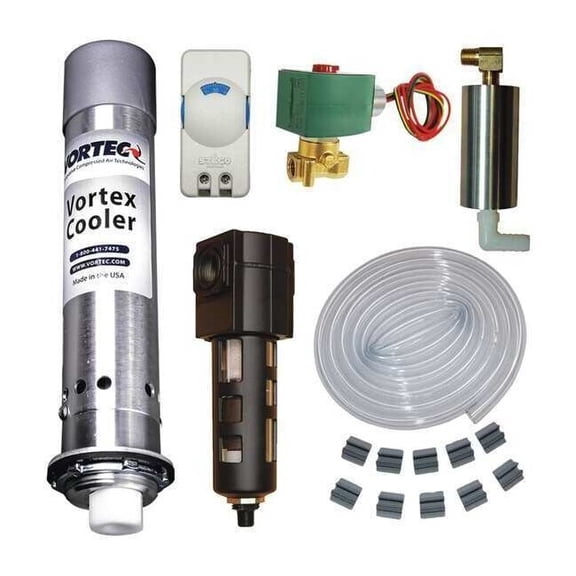 Vortec Vortex Enclosure Cooler,900 BtuH,4 NEMA 747