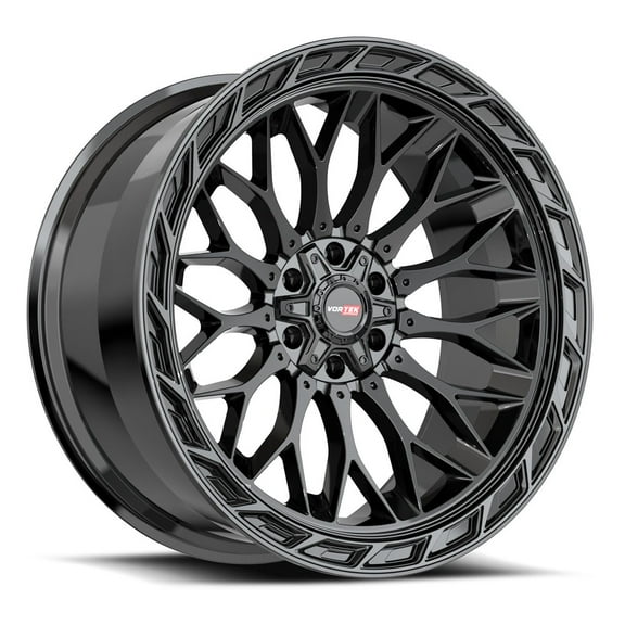 Vortek VRP-503 20x9 5x127 5x139.7 +12 Cb 78.1 Gloss Black