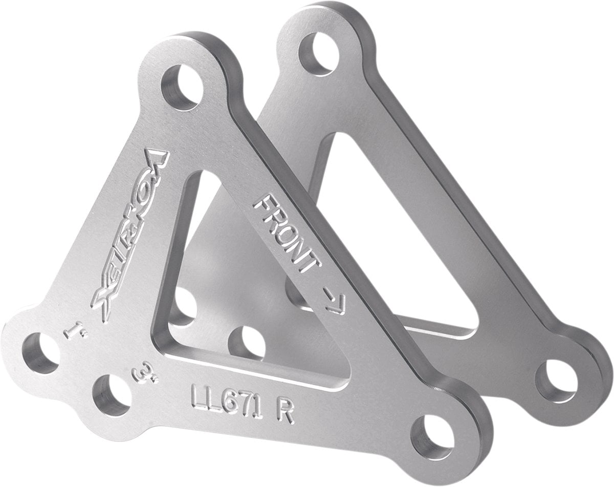 Vortex Lowering Link Kit Silver Aluminum 1
