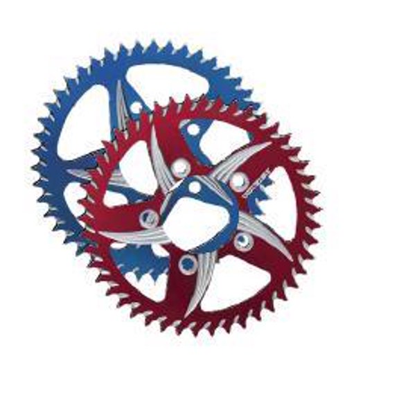 Vortex 110AZR-38 CAT5 Rear Sprocket - Red - 38T