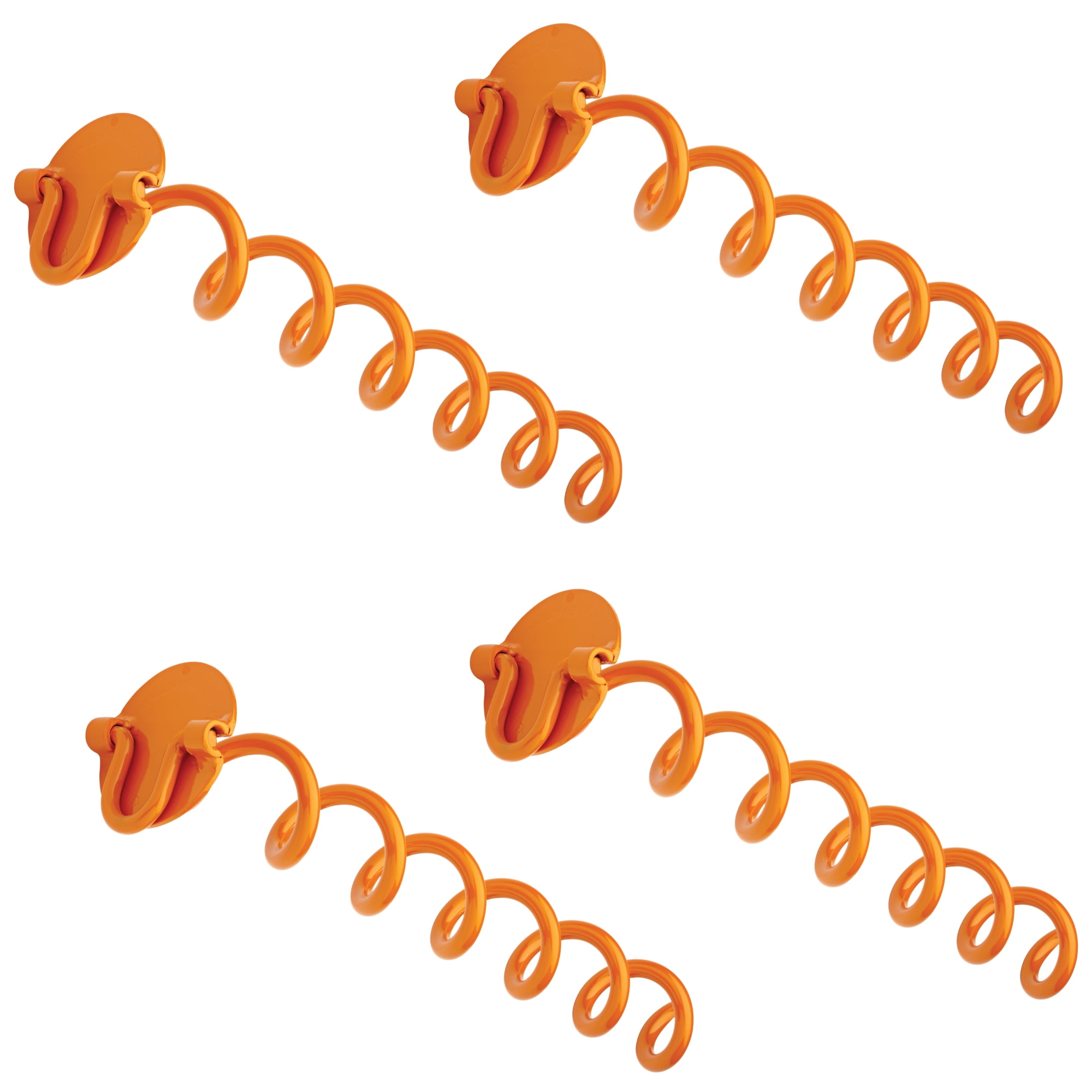 Vortex 16 in. Steel Folding Ring Spiral Anchor (4-pack)