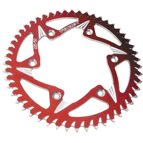 Vortex 427ZR-43 CAT5 Rear Sprocket - Red - 43T