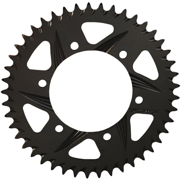 Vortex 435K-49 49-Tooth 520-Pitch Hardcoat Rear Sprocket Solid Black