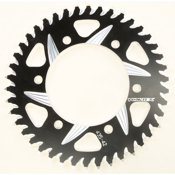 Vortex 435ZK-42 CAT5 Rear Sprocket - Black - 42T