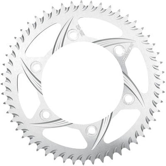 Vortex 520 Aluminum Rear Sprocket 46 Tooth Silver for Suzuki Hayabusa GSX1300R 2008-2009