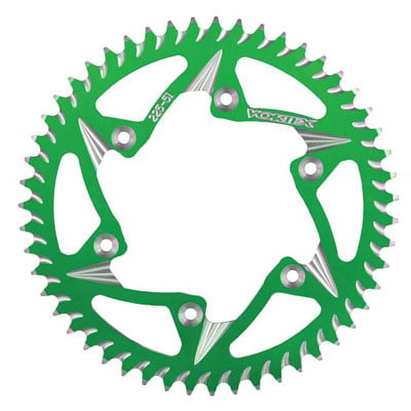 Vortex 520 Aluminum Rear Sprocket 50 Tooth Green For MZ, Kawasaki, Suzuki
