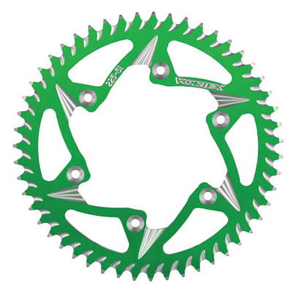 Vortex 520 Aluminum Rear Sprocket 50 Tooth Green for Suzuki RMZ250 2004-2006