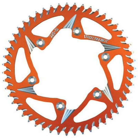 Vortex 520 Aluminum Rear Sprocket 50 Tooth Orange for Husqvarna TC 250 2014-2018