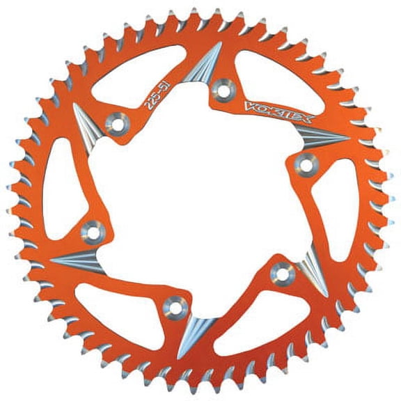 Vortex 520 Aluminum Rear Sprocket 52 Tooth Orange for KTM 250 EXC-F 2017-2018