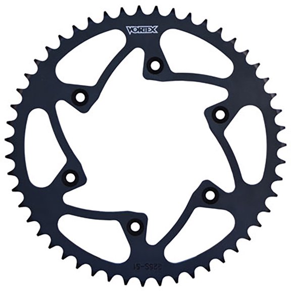 Vortex 520 Steel Rear Sprocket 51 Tooth Black Compatible With Kawasaki KLX 300 2021