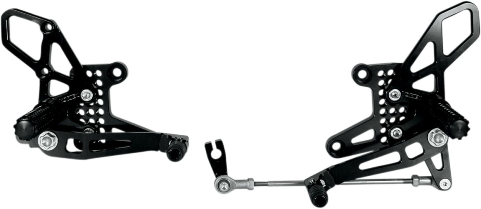 Vortex Black 2.0 Aluminum Motorcycle Rearsets (RS273K) - Walmart.com