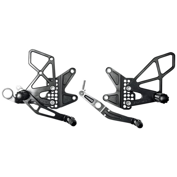 Vortex Black 2.0 Aluminum Rearsets (RS616K)