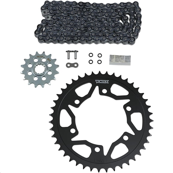 Vortex CK6402 WSS Chain and Sprocket Kit - Black
