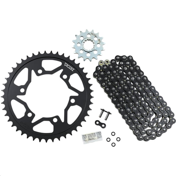 Vortex CK6453 WSS Chain and Sprocket Kit - Black