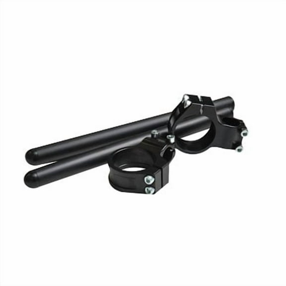 Vortex Clip-Ons 50mm (7 Degree Downward Angle) Black for Honda RC51 RVT1000R 2000-2006