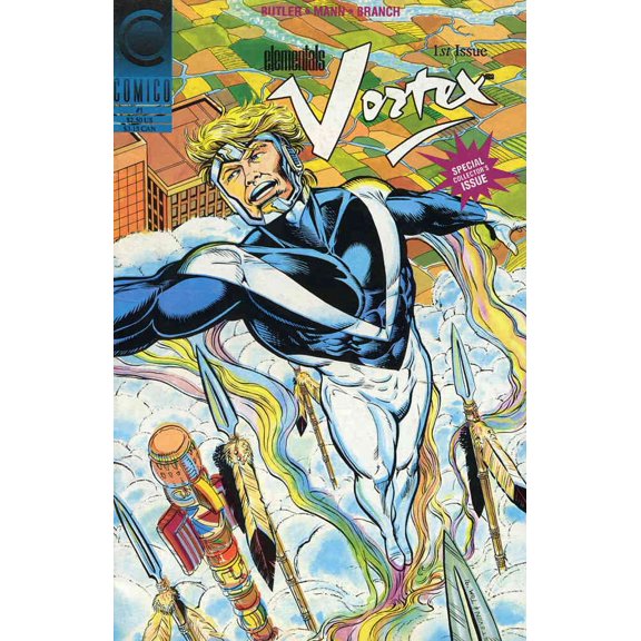 Vortex (Comico) #1 VF ; COMICO Comic Book