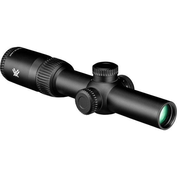 Vortex Crossfire HD 1-4x24 Second Focal Plane, 30mm Tube Riflescope - Illuminated Dead-Hold 2A BDC MOA Reticle