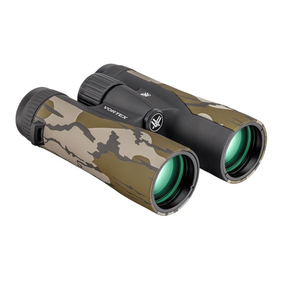 Vortex Crossfire HD 10x42 Binoculars Mossy Oak Bottomland with HD Optical System, Tripod Adaptable, Rubber Armor, Waterproof, Fogproof, Shockproof