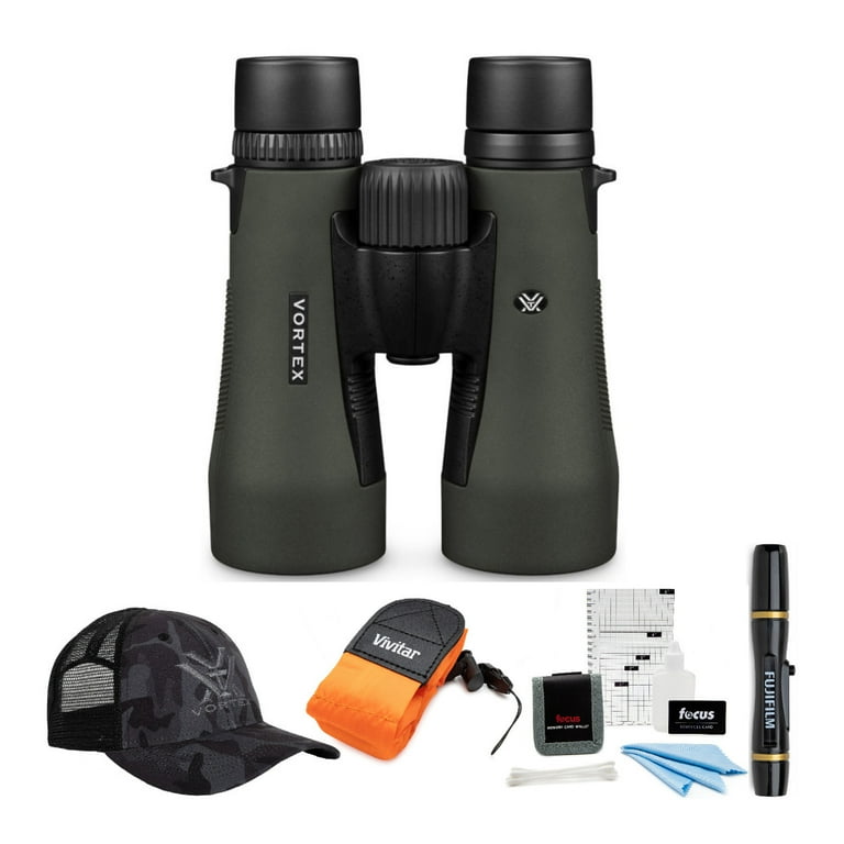 Vortex Diamondback 10x50 Binocular with Vortex Cap and Accessory