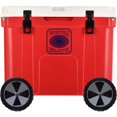 thumbnail image 1 of Vortex Elite Series 55-Quart Rotational-Molded Customizable Cooler System with 2 Sets of Beach Wheels, Red, 1 of 9