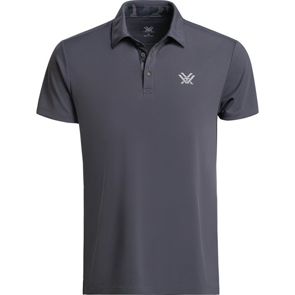 Vortex Golf MN Axis Ridge Polo -Woodland Grey - XL