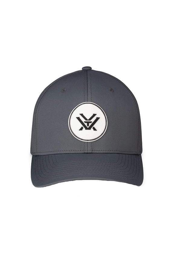 Optics Men's MN Center Cut Camo Patch Hat Charcoal One Size Fits Most