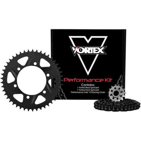 Vortex HFRS Hyper Fast 520 Conversion RX3 Black Chain & Sprocket Kit (CK6354)