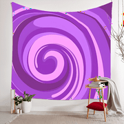 Vortex Hypnotic Wall Art Hanging Tapestry,Fashionable Design Party Banner for Kids Birthday Supplies,39.37x29.52inch/100x75cm