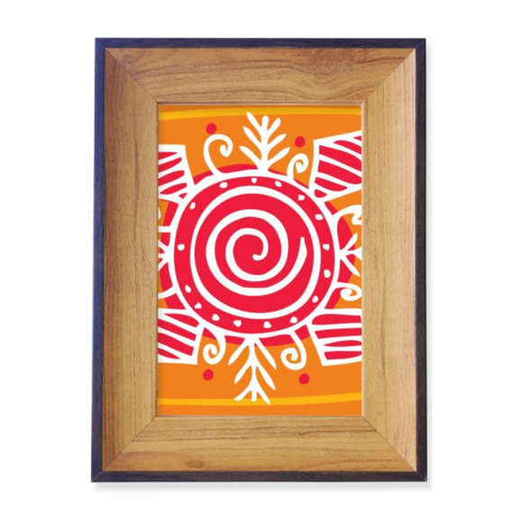 Vortex Mexico Totems Ancient Civilization Photo Frame Exhibition Display Art Desktop Painting