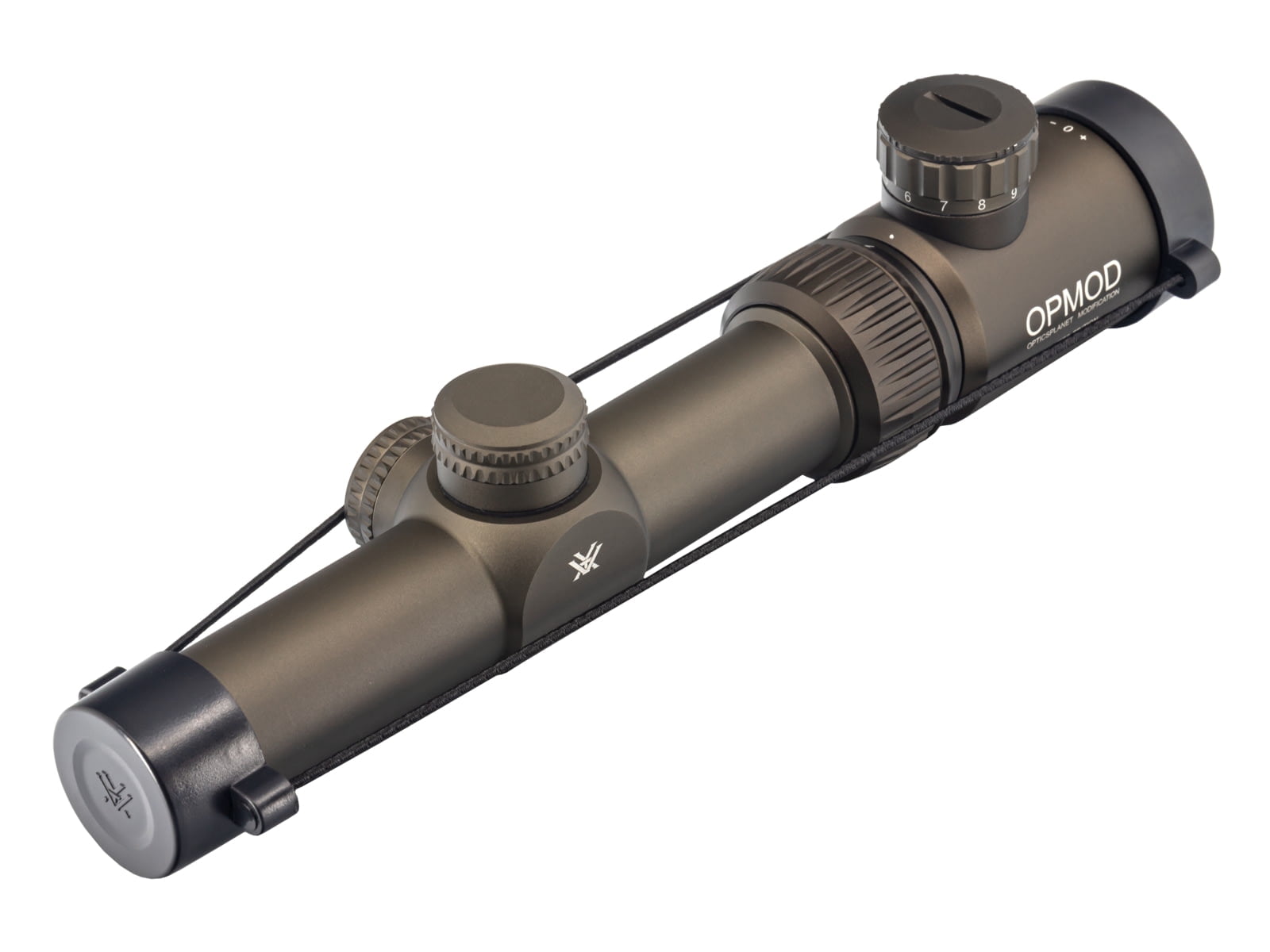 Vortex OPMOD Crossfire II Rifle Scope, 1-4x24mm, Second Focal Plane, V-Brite Ret