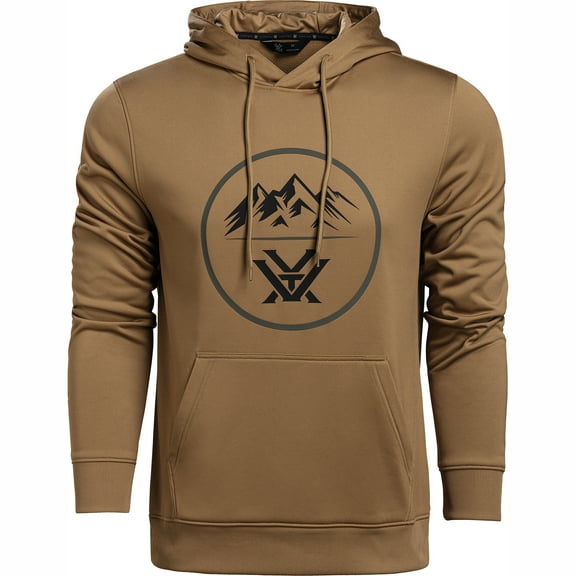 Vortex Optics 3 Peaks Performance Hoodies (Dull Gold, 3X-Large)