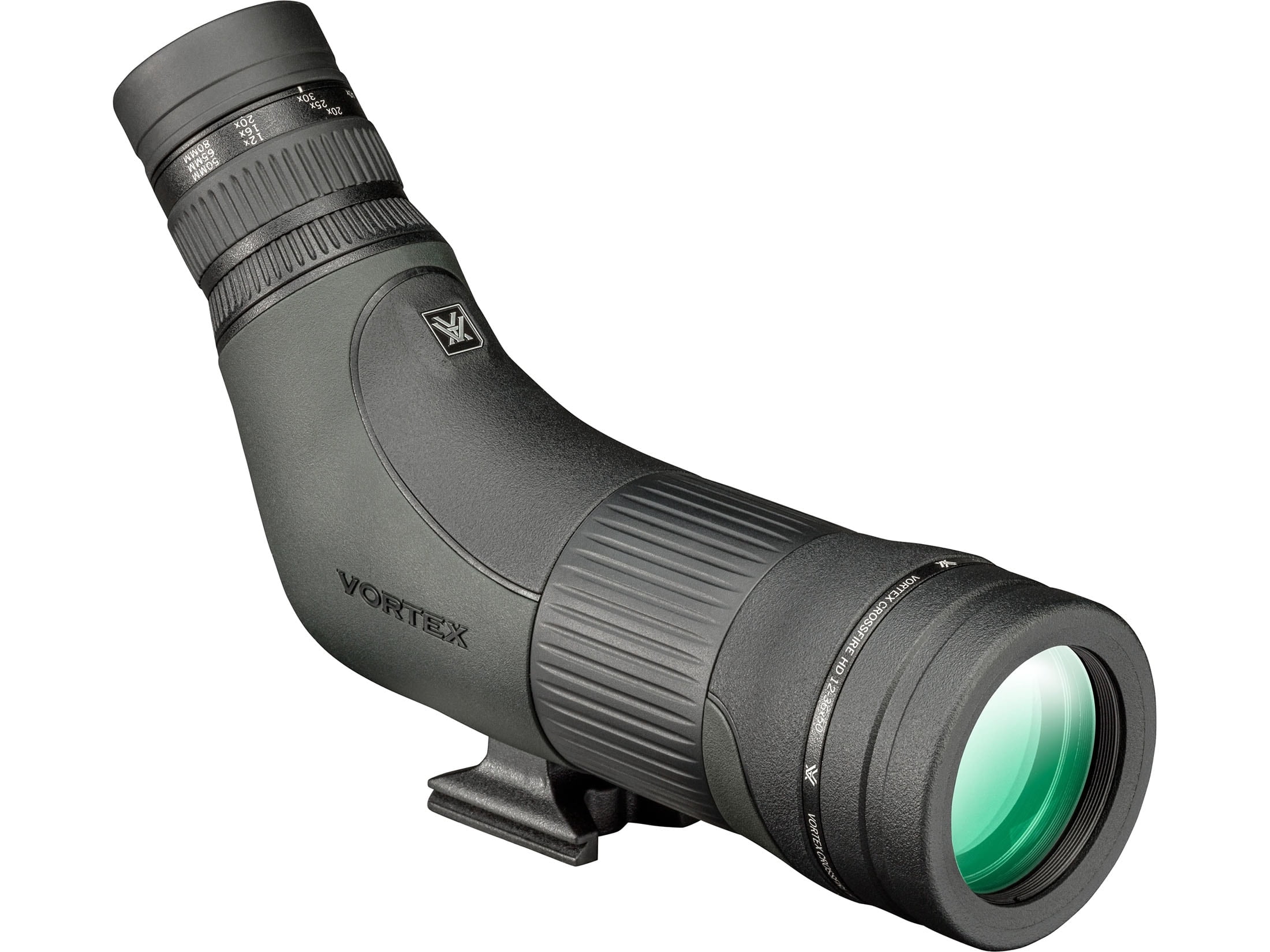 Vortex Crossfire HD Spotting Scopes 12-36x50 Angled, Waterproof ...