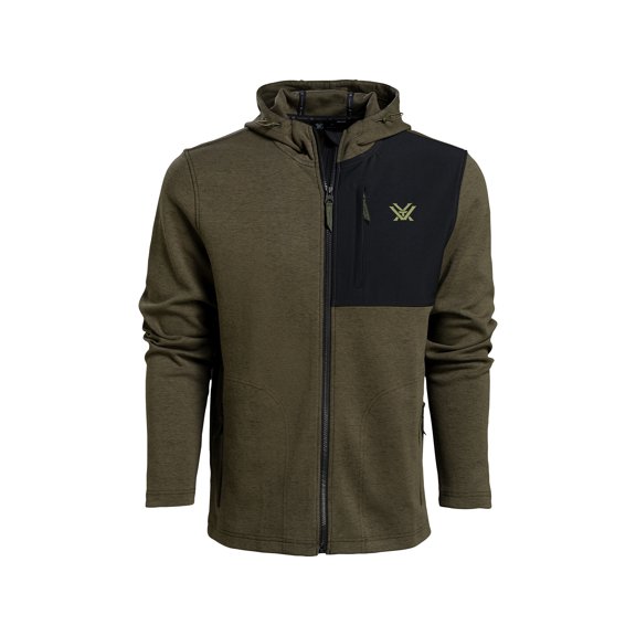 Vortex Optics Men's Horizon Seeker Full Zip Hoodie Forest Heather 2XL