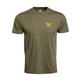 thumbnail image 1 of VORTEX Adult Male Alpine Continental Short Sleeve T-Shirt, Color: Military Heather, Size: L, 1 of 3