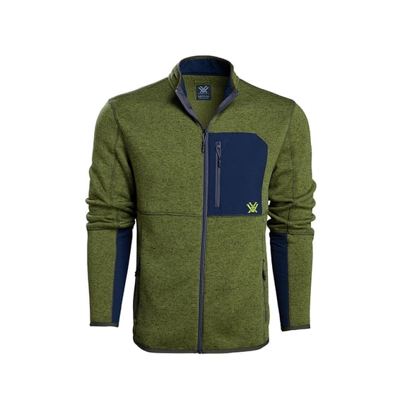Vortex Optics Men's Anchor Point Fleece Full Zip Sweater Mayfly XL