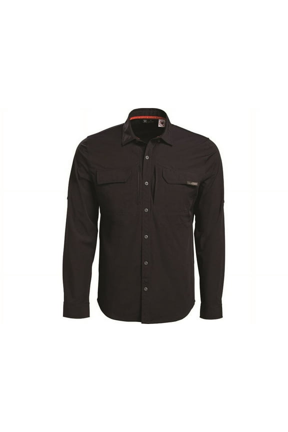 Optics Men's Callsign Long Sleeve Shirt Black XL