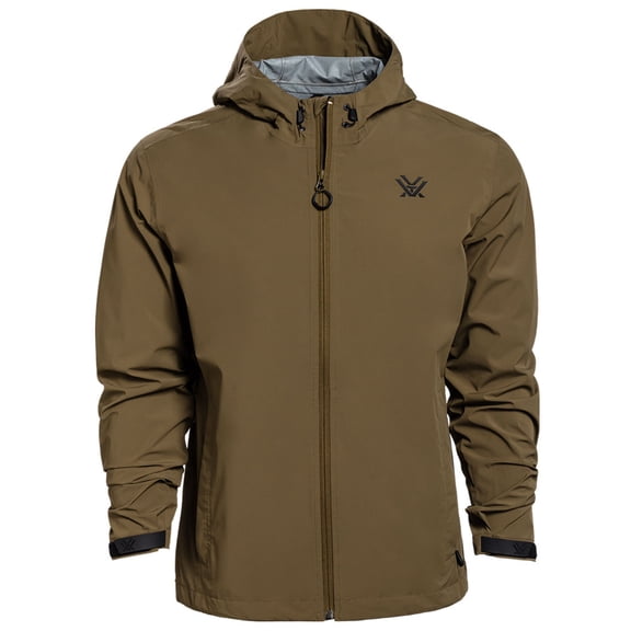 VORTEX Adult Male Cloud Shaker Rain Jacket, Color: Military Olive, Size: 2XL